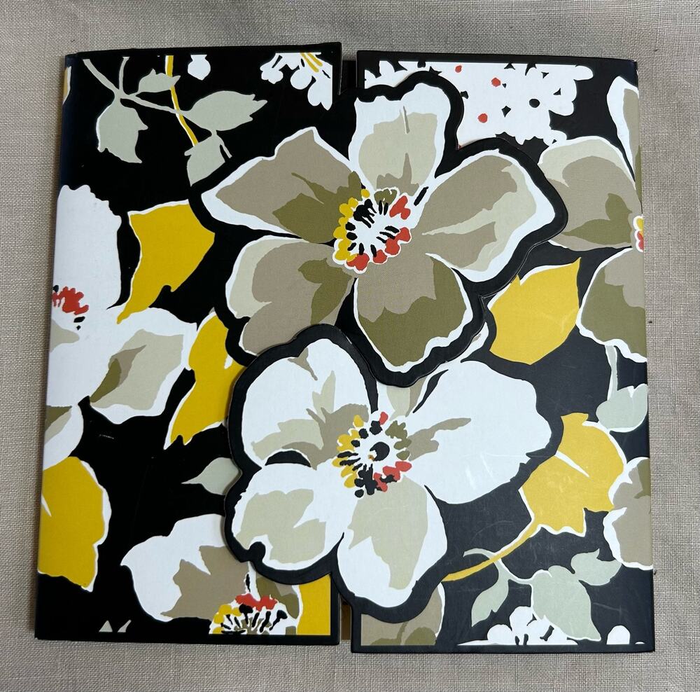 New! Vera Bradley Stick Around Stickers in Dogwood Gift Scrapbook Journal